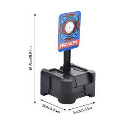 Tiro automático do alvo do retorno para brinquedos do Nerf, grânulos do gel, peças do brinquedo da arma, elevada precisão, pontuando a prática - Image 6