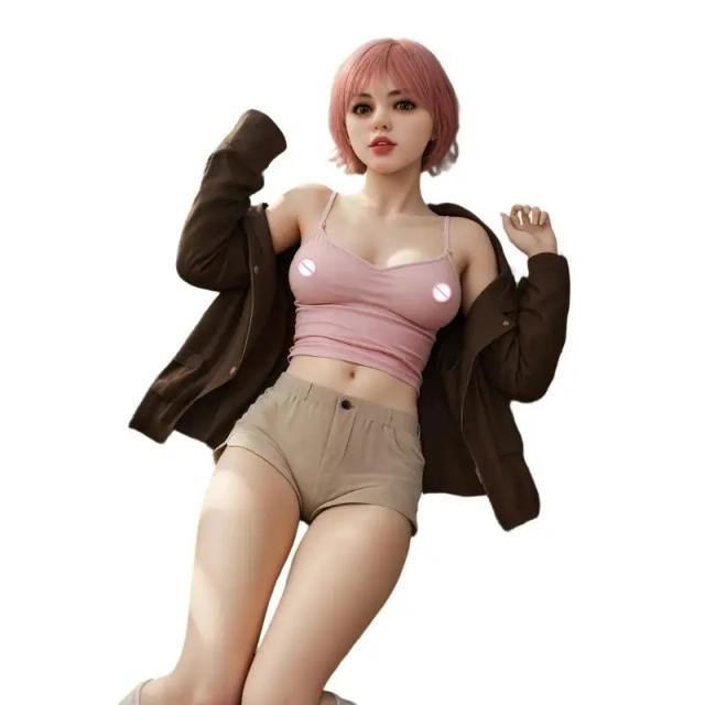 Boneca Sexual Realista TPE Seios de Gel Quadris Sensuais Brinquedo Sexual para Orgamo Masculino