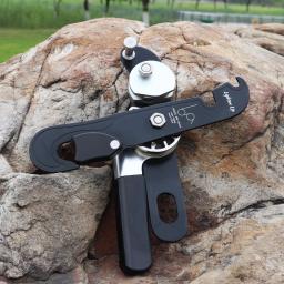 Profissional Outdoor Rock Escalada Descida Dispositivo, STOP Handle-Control Rapel, Downhill Descender, Rapel Montanhista - Image 6