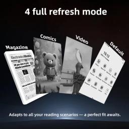 Leitor de e-books Bigme B6, tela e-ink preto e branco de 6 polegadas, leitor de e-books com tela HD de 300PPI, sistema operacional Android 14, 4+64GB, leitor de e-books com sensação de papel. - Image 5