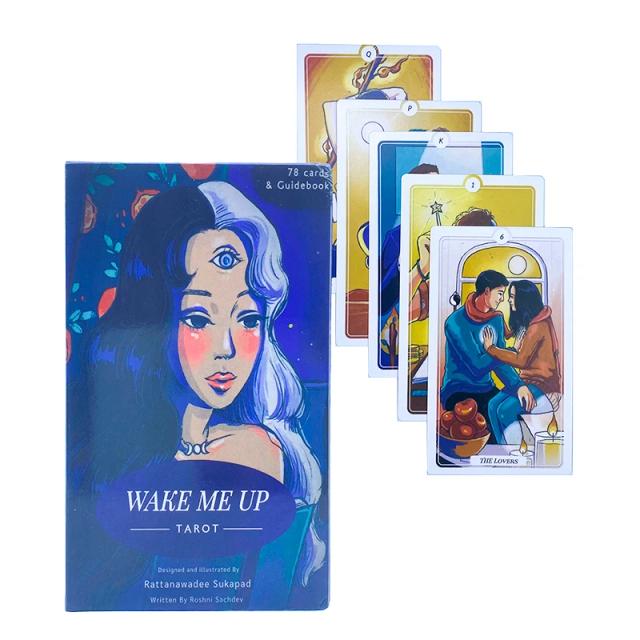 Jogo de Tarô para Casais: Adivinhação em Cartas de 12x7cm para Momentos Misteriosos e Divertidos