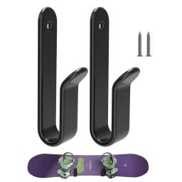 Rack de parede para wakeboards, skate, snowboard, pranchas de surf, kiteboards, 2PCs - Image 2