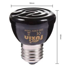 Emissor de calor cerâmico lâmpada de calor para répteis lâmpada de aquecimento para animais de estimação 220-240v emissor de cerâmica infravermelho lâmpada de calor chocadeira de animais de estimação galinhas - Image 6