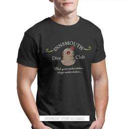 Unisex Pure Cotton Hip Hop Streetwear, Horror Grandes Antigos, Casa Camisetas, Horror Tee, Dive Club, Hip Hop, Cthulhu Mythos Lovecraft, Oversize - Image 1