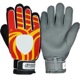 Luvas profissionais de goleiro para crianças, luva de látex grossa antiderrapante, futebol, futebol, goleiro, logotipo de equipe, criança, novo - Image 3