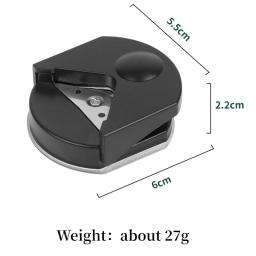 Mini Canto Portátil Rounder, Perfurador De Papel, Cortador De Foto Do Cartão, DIY Craft Ferramentas Scrapbooking, Máquina Maker, Trimmer, 3 Cores - Image 6