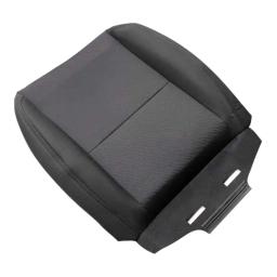 Capa de assento de pano inferior do lado do motorista dianteiro do carro apto para chevrolet silverado avalanche gmc sierra cadillac 2007-2014 pano preto - Image 1