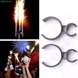 Garrafa champanhe para festa bolo de aniversário, vela sparkler, plástico clip titular, firework segurança, fonte de gelo, boate, única garrafa - Image 3