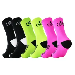 Meias de bicicleta de alta qualidade compressão meias de ciclismo homens e mulheres meias de futebol meias de basquete - Image 1