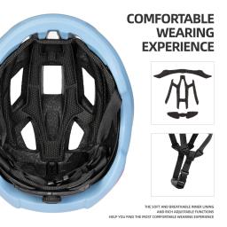 BATFOX-Capacete Ultraleve Aero Road Bike para Homens e Mulheres, Capacete de Ciclismo Profissional, Capacete Ultraleve Interno de Bicicleta, 2022, Novo - Image 6