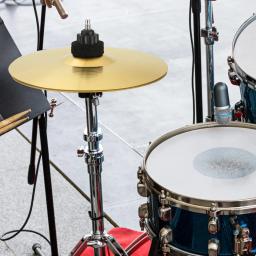 Conjunto de tambores de percussão de bronze acessórios cymbal tambor chapéu bater peças baixo volume pacote passeio sizzler parte símbolos - Image 4