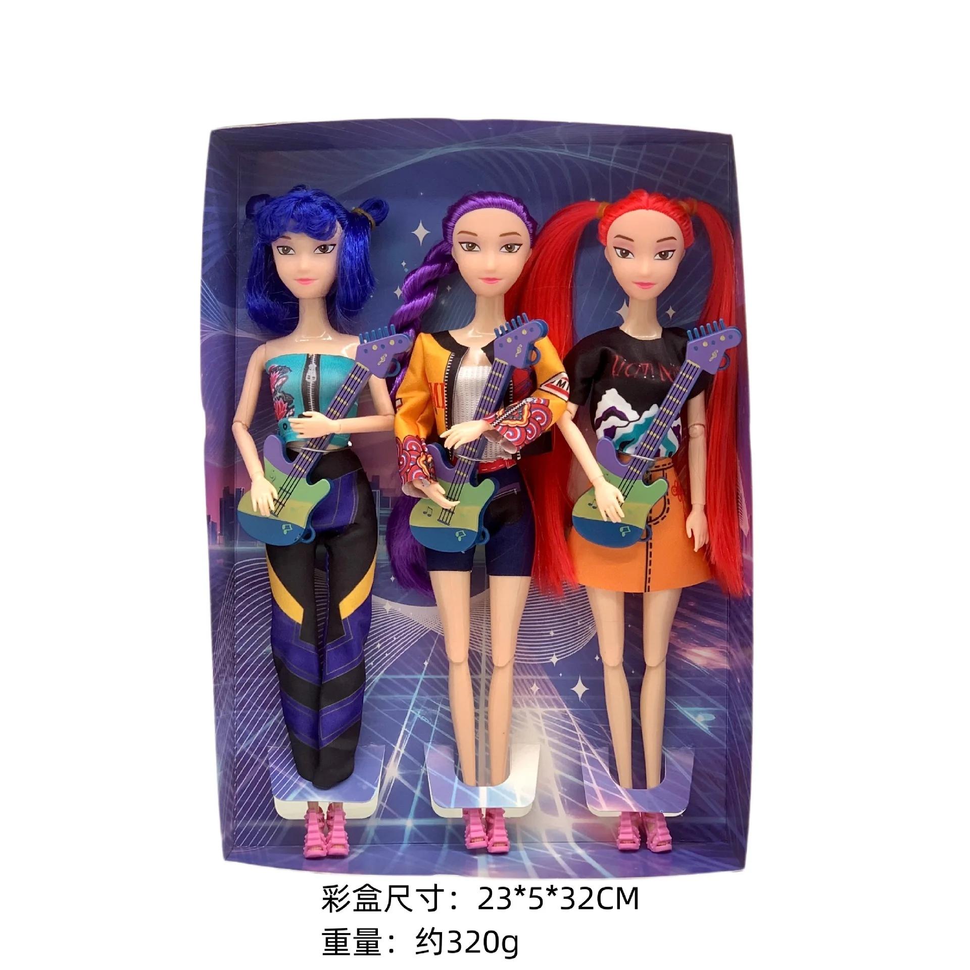 30cm anime kpop demônio caçadores boneca brinquedo rumi mira zoey estatueta boneca k pop demon slayer estátuas de mesa bonecas de vinil brinquedo presente para o miúdo - Image 1