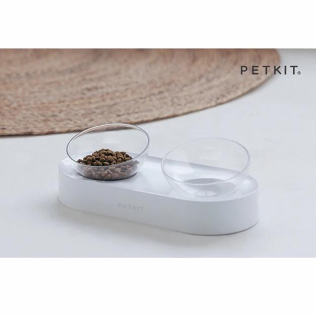Tigela Ajustável Petkit para Gatos e Pequenos Animais de Estimação com 15 Ângulos para uma Alimentação Confortável