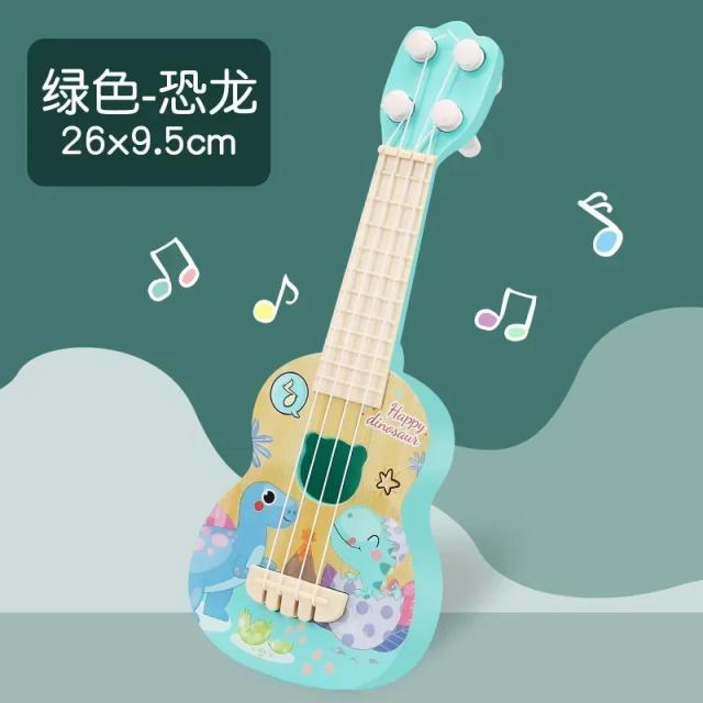 Brinquedo de Guitarra Mini Ukulele Infantil para Iniciantes 1 Unidade