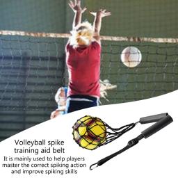Treinador picos vôlei ajustável, suporte vôlei, porção única equipamento treinamento rebote para prática - Image 2