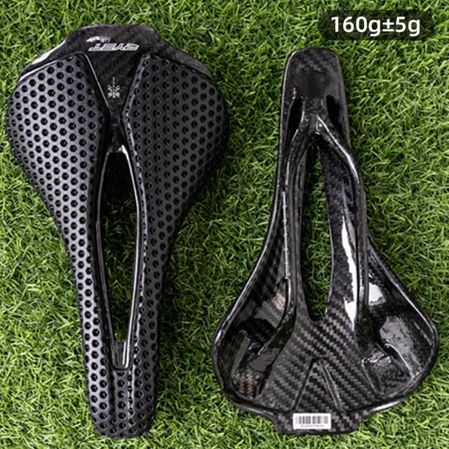 RYET RYET-3D Impresso Bicycle Saddle Almofada de Carbono Super Leve 120g