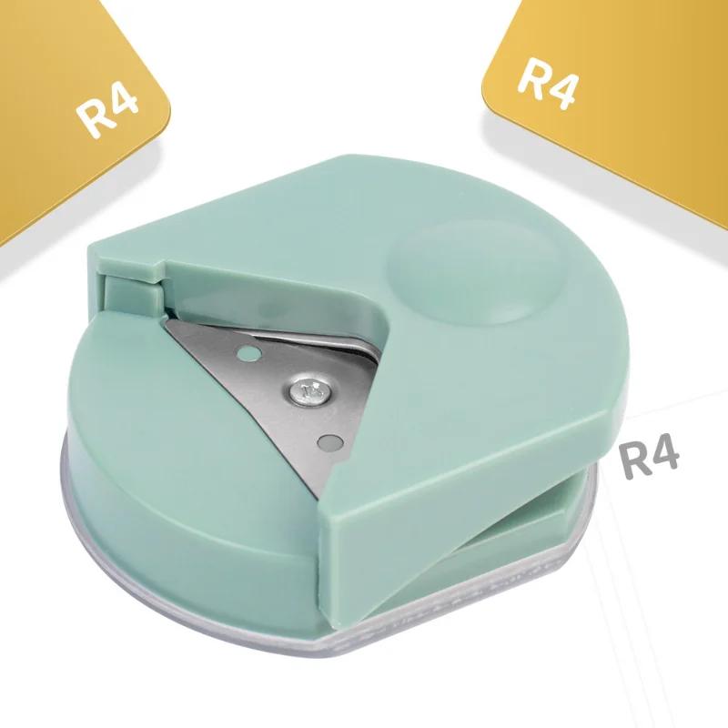 Canto Portátil Rounder: Perfurador de Papel e Cortador de Fotos para DIY e Scrapbooking em 3 Cores