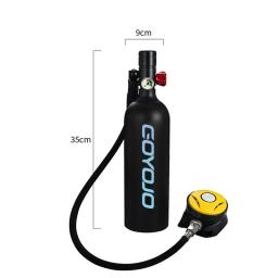 Tanque de oxigênio para mergulho, cilindro portátil com válvula respiratória subaquática ao ar livre, novo em 10 minutos, mini snorkel respiro - Image 6