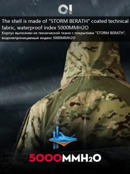 Jaqueta tática com capuz masculina, corta-vento macio, jaqueta bomber, casaco camuflado ciclismo, roupas grossas de caça, roupas leves - Image 6