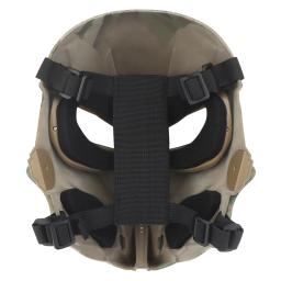 Paintball máscara protetora, máscara de Airsoft tático, Justiceiro, Halloween Cosplay, campo, camuflagem, máscaras faciais completas - Image 4