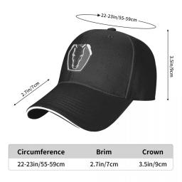 Boné de beisebol vintage para homens e mulheres, cavalo escuro, distintivo Mustang, chapéu de golfe, chapéu de sol 2024 - Image 6