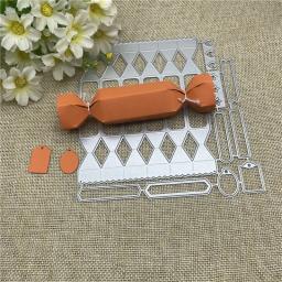 (9 estilos) diferentes estilos de caixa molde de corte de metal diy scrapbook álbum de papel artes e artesanato molde cartão de perfuração modelo - Image 4
