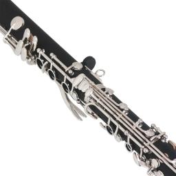 M MBAT-Clarinete Blackwind com Acessórios Bolsa, Bb, 17 Chaves, 6 Anéis, Profissional, Instrumentos Musicais, Sopros - Image 2