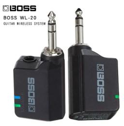 BOSS-Receptor Universal Transmissor Sem Fio, Sistema Sem Fio Guitarra, Teclado Baixo, Instrumento Musical, WL-20 - Image 1