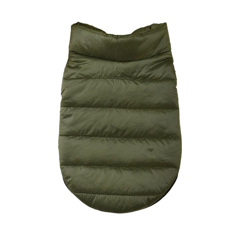 Colete acolchoado espesso para animais de estimação, roupas para cães pequenos, casaco quente para chihuahua, buldogue francês, pug, suprimentos para cães, Yorkies - Image 1
