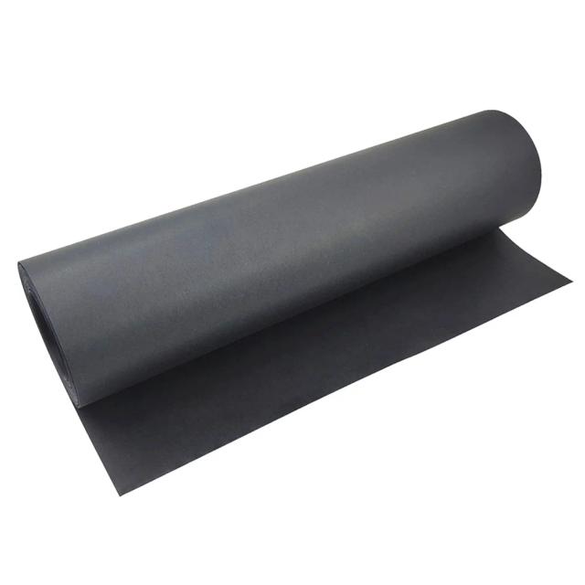 Papel Kraft Preto para Embalagem, Artesanato e Pintura - 50cm x 10m - Proteção Ambiental