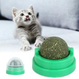 Bola Catnip Catnip Green Pet, Catnip Natural, Alimentação Saudável, Alimentação Saudável, Dentes de limpeza, Suprimentos Cat - Image 2