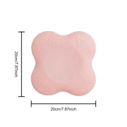 Tpe engrossado anti deslizamento yoga joelhos almofada protetora joelho macio suporte plano recuperação lenta antiderrapante esteira cotovelo sólido 2025 - Image 6