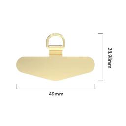 Ultra-fino de aço inoxidável metal telefone cordão junta remendo anti-perdido destacável corda do telefone móvel clipe de cartão cinta pendurar cabo guia - Image 6