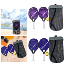 2 raquetes de tênis de praia antiderrapante resistente ao suor aperto grande superfície da raquete portátil leve raquete de tênis de praia para quintal - Image 2
