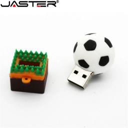 Futebol USB Flash Drive, Esportes, Cartoon Memory Stick, Basquete e Tênis Pen Drive, Beisebol Criativo Presente, Golf U Disk, 128GB, 64GB - Image 3
