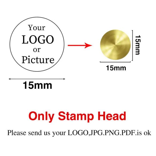 Selos Personalizados Selos De Metal Logotipo Personalizado Selos De Cera Personalizados Personalize Seu Próprio Logotipo Selos De Presente Selos De Convite