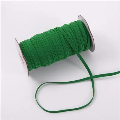Coloridas bandas elásticas planas, alta corda elástica, elástico, fita do Spandex, costura Trim, cinto banda, acessório do vestuário, 5Y, 3mm, 6mm - Image 1