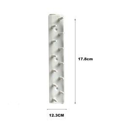 9 pçs ganchos de jóias adesivo suporte de armazenamento de montagem na parede organizador jóias display stand brinco/anel/colar cabide suporte - Image 6