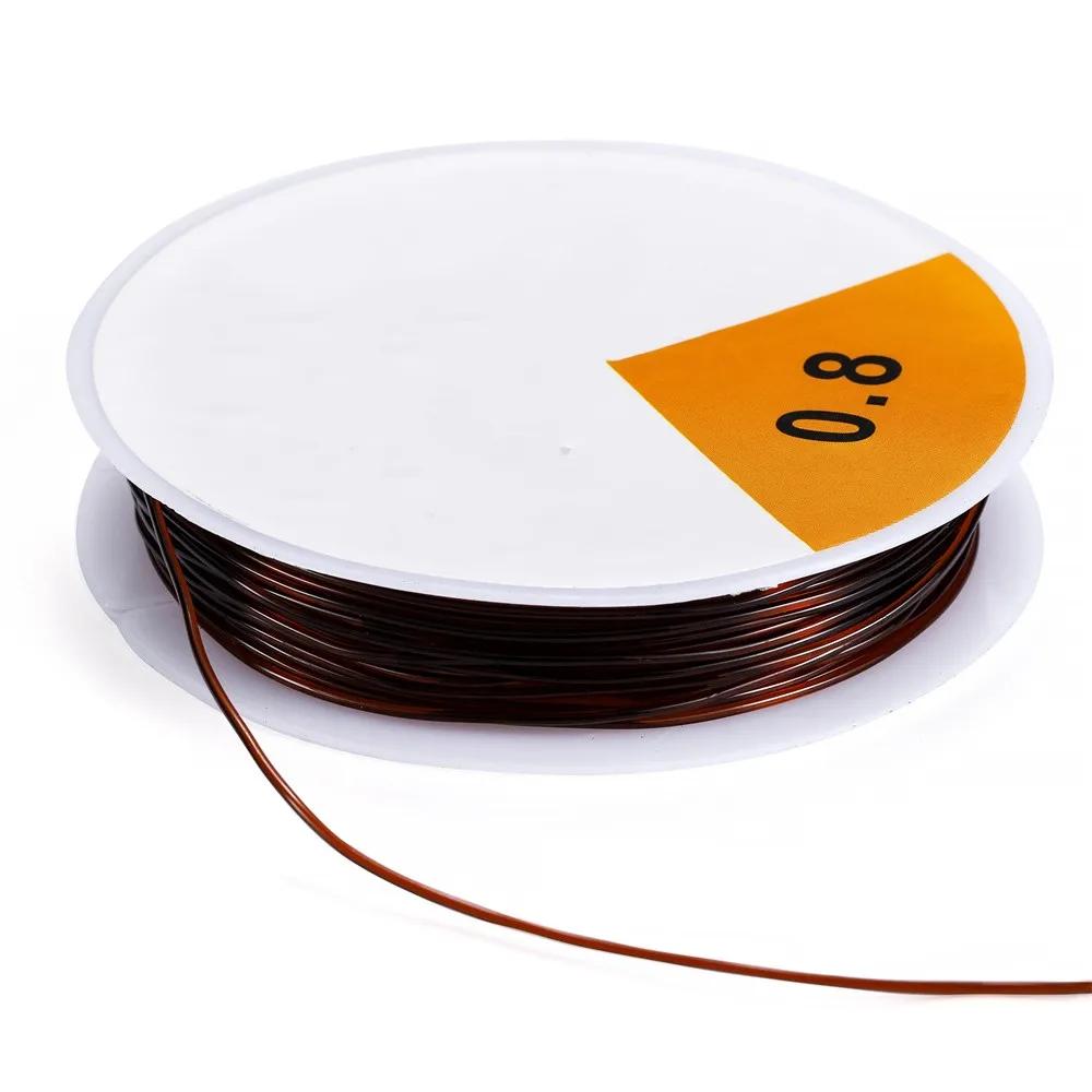 Elastic Cord Beading Thread, estiramento String, Fibra Crafting Linha, DIY Beads Semente, Pulseiras, Jóias Fazendo Suprimentos, 0.4-1.0mm - Image 1