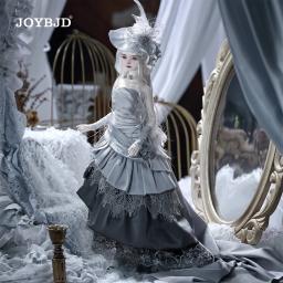 Joybjd 1/4 cylira conjunto completo de boneca bjd com corpo muxi, estilo retrô medieval, suporte de energia, matriarca da dinastia CEO feminina - Image 5