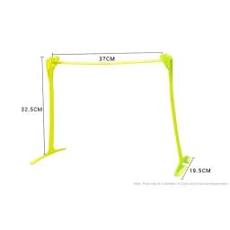 Obstáculo Dobrável Portátil, Futebol Velocidade Saltando Treinamento, Quadro De Obstáculo, Prática De Fitness Ao Ar Livre, Equipamento De Agilidade Flexível - Image 4