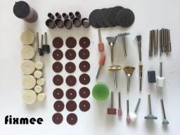 Conjunto de acessórios de ferramenta rotativa fixtamanho 100, serve para dremel 1/8 "(3.175mm), haste de polimento para máquina rotativa - Image 2