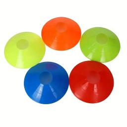 Equipamento De Treinamento De Futebol Disco, Marcador De Obstáculos De Estrada, Números De Sinais De Estacas, Almofada De Sinais, Borboleta, 10 Pcs - Image 2