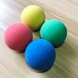 10 pçs 5.5cm raquete bola squash borracha de baixa velocidade bolas ocas treinamento competição bola 5mm alta elasticidade saltando bolas - Image 5