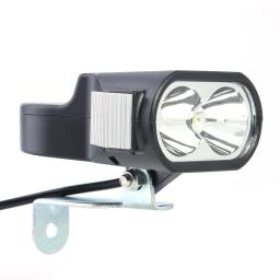 Farol LED para Scooter Elétrico e E-bike, Luz Externa Da Bicicleta, Elementos De Ciclismo, 36V, 48V, 60V - Image 3