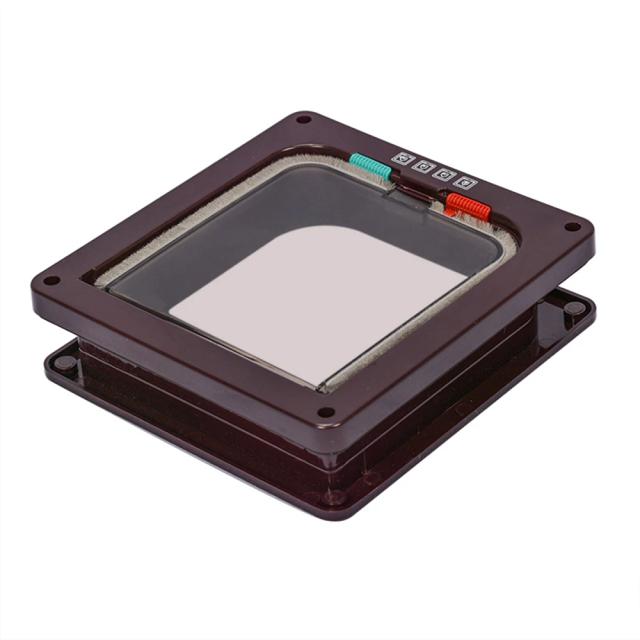 Porta de Duas Vias para Gatos e Cães: Modelos Variados em Três Cores Customizáveis para Controle de Entrada e Saída