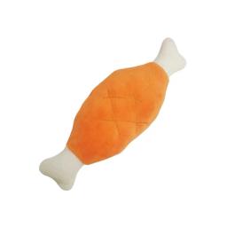 Brinquedos sonoros de pelúcia para animais de estimação, Suprimentos resistentes a mordida, Brinquedos educativos interativos, Design ósseo para cães e gatos, Pe A5E2 - Image 3