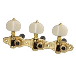 Cabeça de máquina de guitarra acústica Tuning Pegs, chave, 3L3R, sintonizadores chaves, acessórios de substituição 1:18 - Image 4