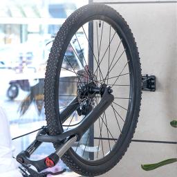 Cabide de bicicleta ajustável, Wall Mounted Bike Holder, Space Saving Hovering, Rack para Garagem Indoor Organização - Image 1