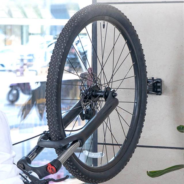 Cabide de Bicicleta Ajustável para Parede - Suporte Vertical que Economiza Espaço e Organiza sua Garagem Interna